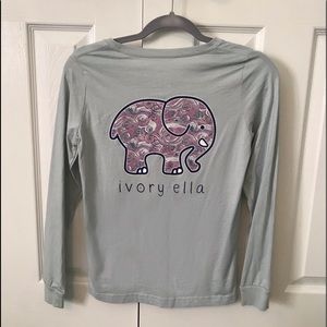 Ivory Ella Long Sleeve Tee
